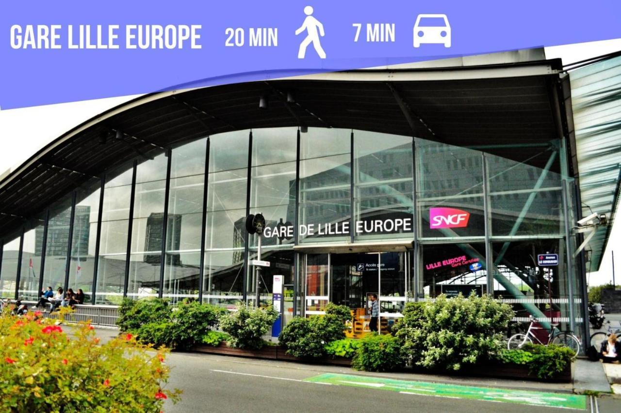 Lille Centre - Nice cozy&functional studio Exterior foto